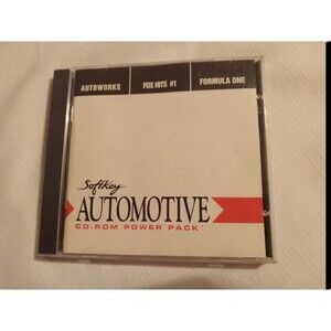 SoftKey Automotive CD-ROM Power Pack Autoworks Fox Hits #1 Formula One